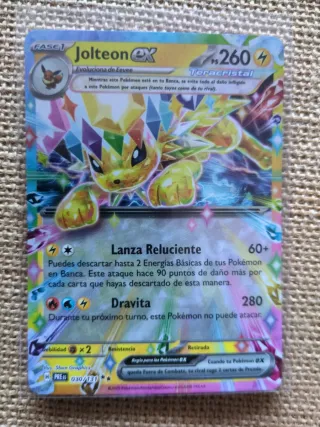 Lote 4 Cartas Pokémon EX