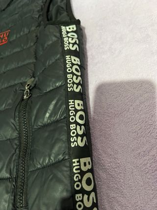 Chaleco Hugo Boss Negro