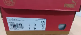 Zapatillas Puma ShuffleBlancas y Negras