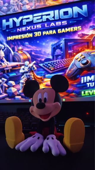 Figura Mickey Mouse Impresión 3D