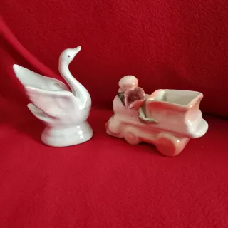 Lote de 4  figuras decorativas