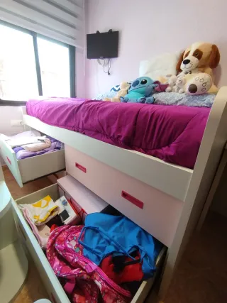 Urge por mudanza Habitación juvenil completa