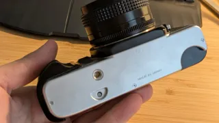 Konica FT-1 Motor + Hexanon 50mm 1.8 PARA REPARAR