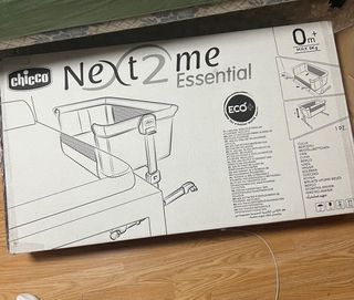 Culla da letto per neonato grigia