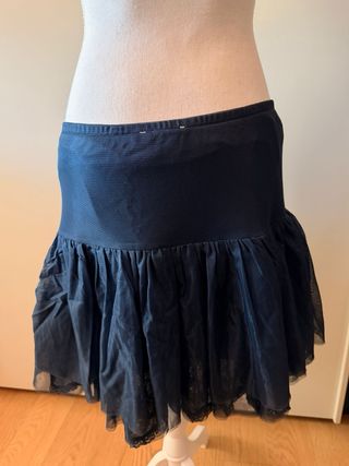 Gonna in tulle Merci nera taglia unica