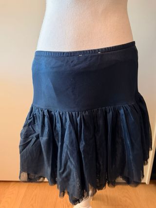 Gonna in tulle Merci nera taglia unica