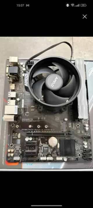 Pack Placa Base + CPU AMD+ ram