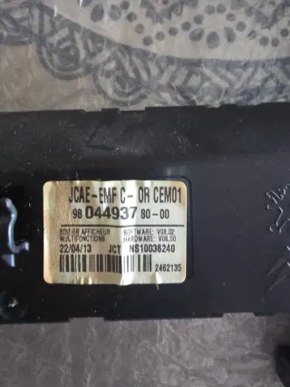 Radio original Citroën C-Elysée 2013 RD45