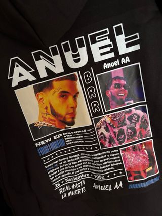 Sudadera negra Anuel