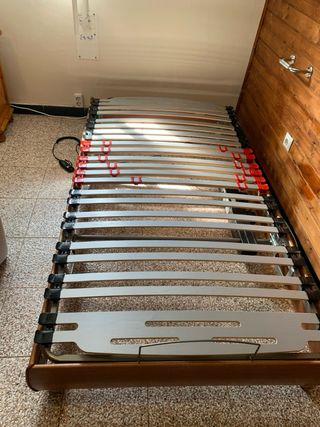 Cama articulada con colchón poco uso