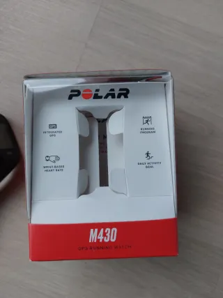 Polar M430 Negro con Caja y cable de carga
