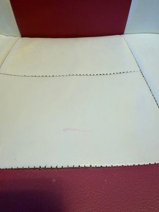 Silla de escritorio W-design rosa y blanca