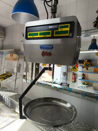 Balanza colgante industrial