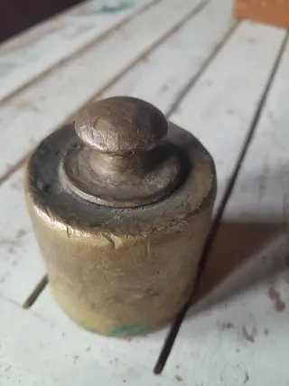 Antiche bilance in bronzo vintage