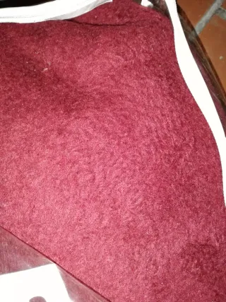 Manta Matrimonio granate