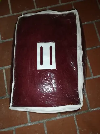 Manta Matrimonio granate