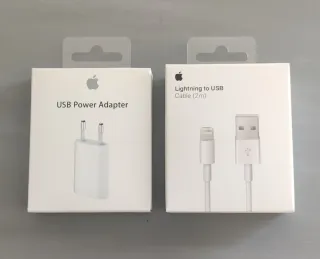 Cargador iPhone 5W USB-A (2 metros) lightning