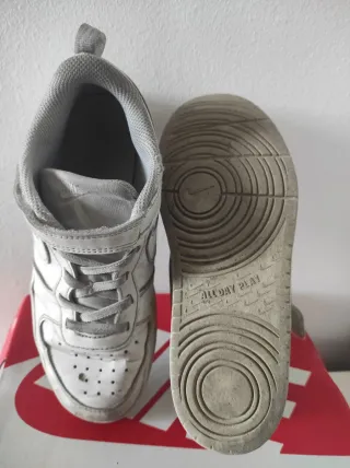 Scarpe Nike n.34 grigio/bianco