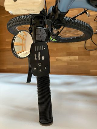 Bicicleta Eléctrica Rockrider + Portabicis + pack