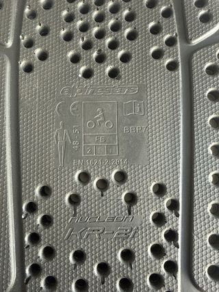 Espaldera Moto Alpinestars Nucleon KR-2i