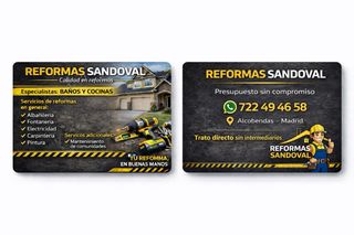 Servicio de reformas y mantenimientos .