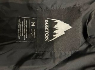 Giacca Snowboard Burton Grigia Nera