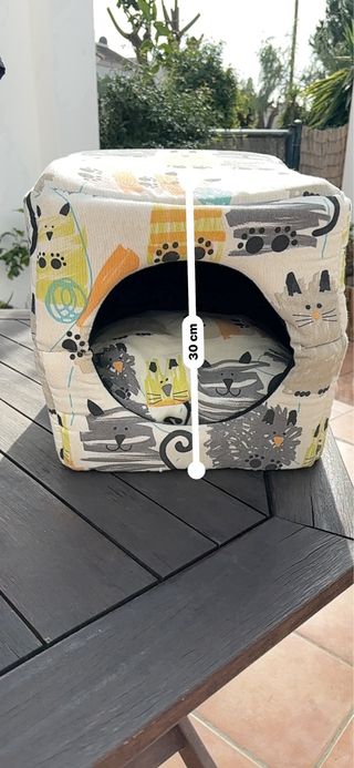 Cama cueva para gatos