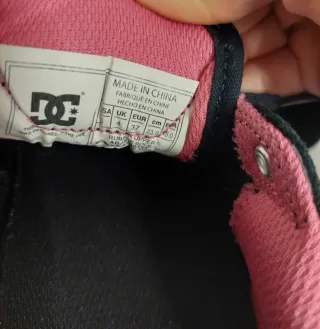 Zapatillas DC Nyjah Vulc Chica Talla 37