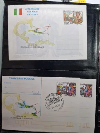 Francobolli Genova 92 Colombiane