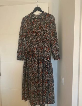 Vestido Sfera estampado floral midi Talla S