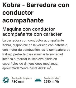 Barredora Eureka Kobra