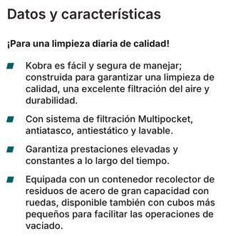 Barredora Eureka Kobra