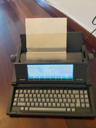 Olivetti PTP 820 Máquina Escribir Electrónica