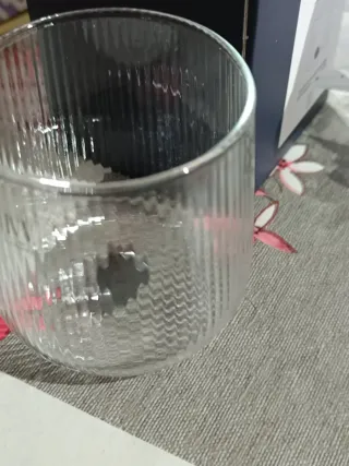 Bicchiere con Gemma Grigia IVV