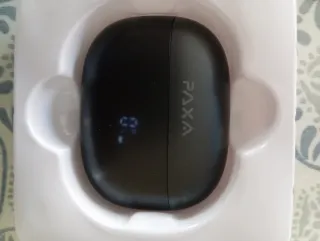 Auriculares PAXA Inalámbricos Negro/Plata