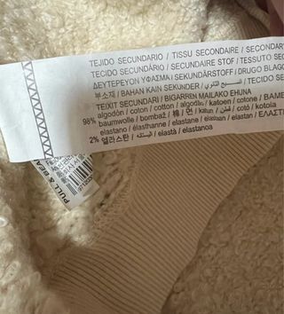 Jersey borreguito Pull&Bear Talla M