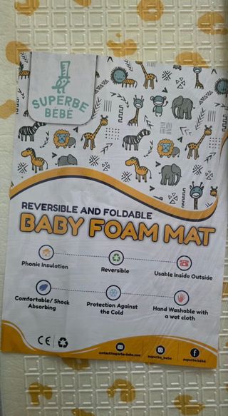 Alfombra de juegos 180x24 cm