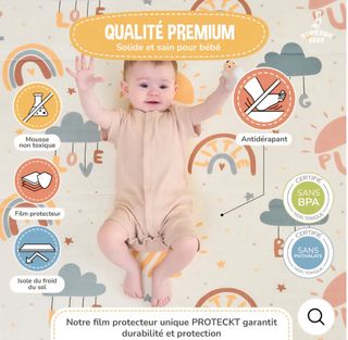 Alfombra de juegos 180x24 cm