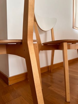 Confezione di 2 sedie IKEA Nordmyra bianche