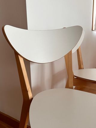 Confezione di 2 sedie IKEA Nordmyra bianche