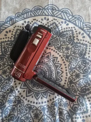 Sony Handycam DCR-SX30E 60x Carl Zeiss Roja