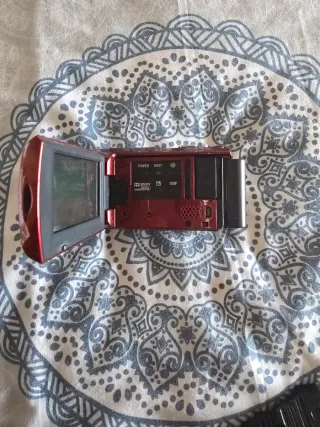 Sony Handycam DCR-SX30E 60x Carl Zeiss Roja