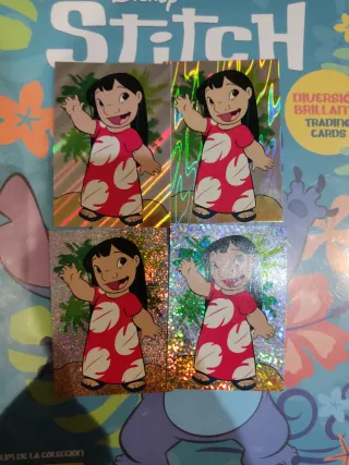 Álbum Cromos Disney Stitch Panini. Intercambio