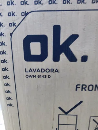 Lavadora OKI 6kg Nueva