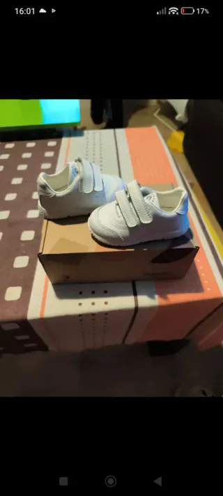 Zapatillas Pablosky bebé blancas Numero 20