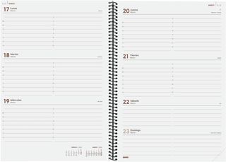 Finocam - Agenda Espiral Opaque 2025 1 Día Página