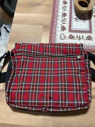 Borsa tracolla Converse tartan