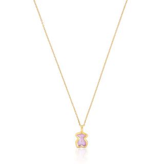 Collar Tous Oro 18kt Lila