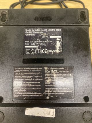 Cargador AEG PBA 7224 MB