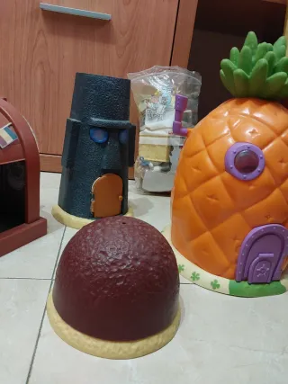 Bob Esponja - lote de juguetes de Fondo de Bikini